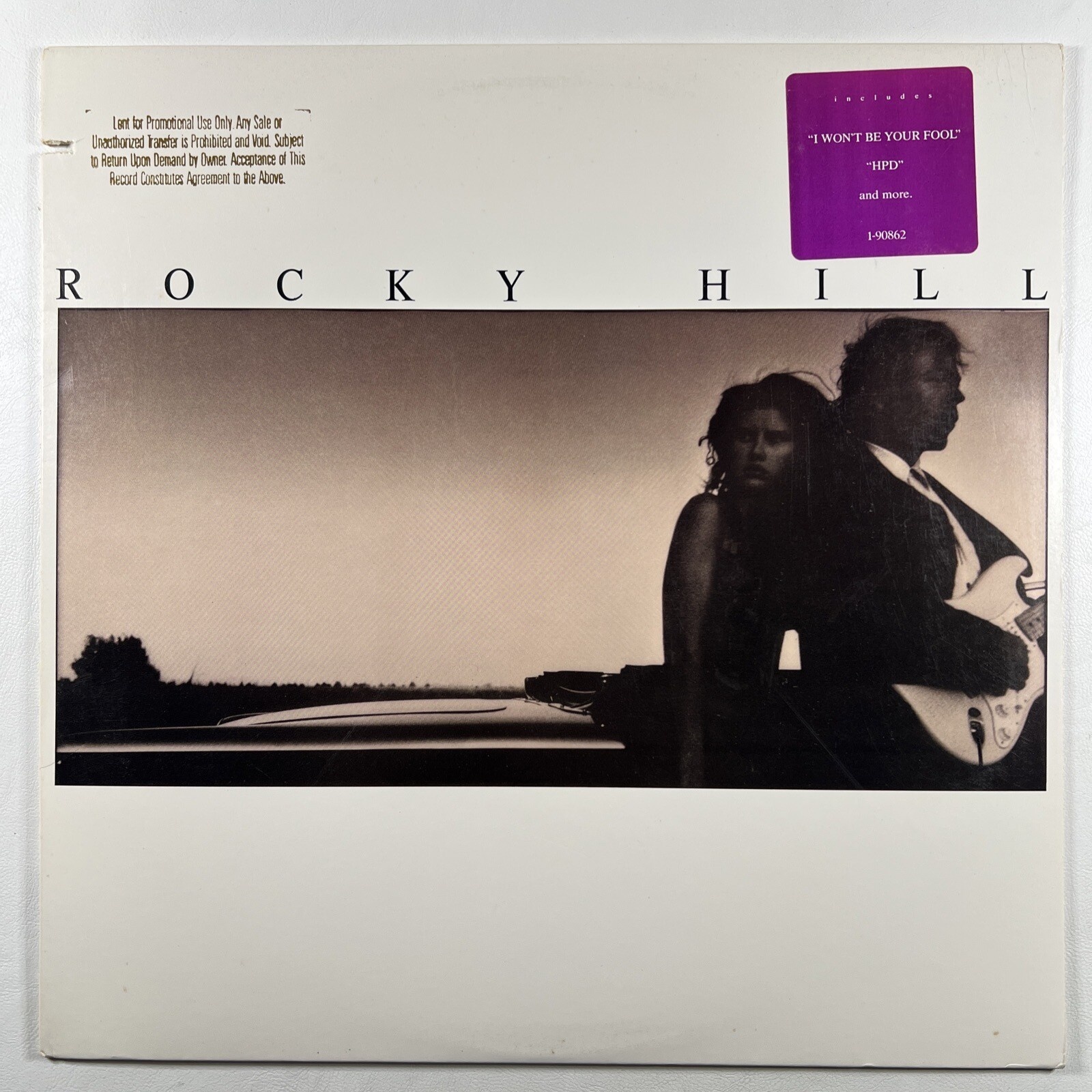 Rocky Hill “Self-Titled” LP/Virgin 1-90862 (NM) Promo 1988 Hype Sticker