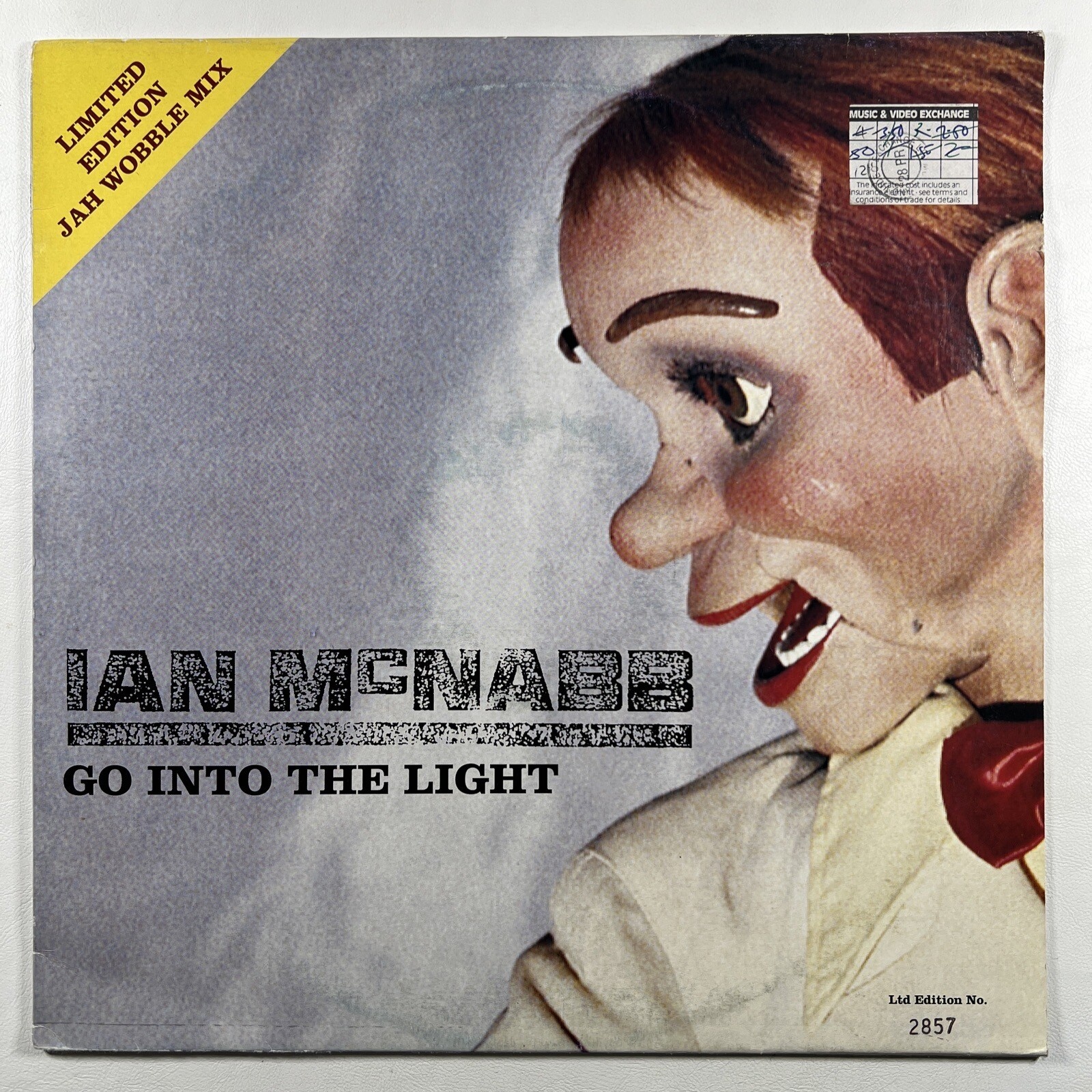 Ian McNabb “Go Into The Light” LP/12” Quicksilver Ltd. Edit. No. 2857 (EX) Blue