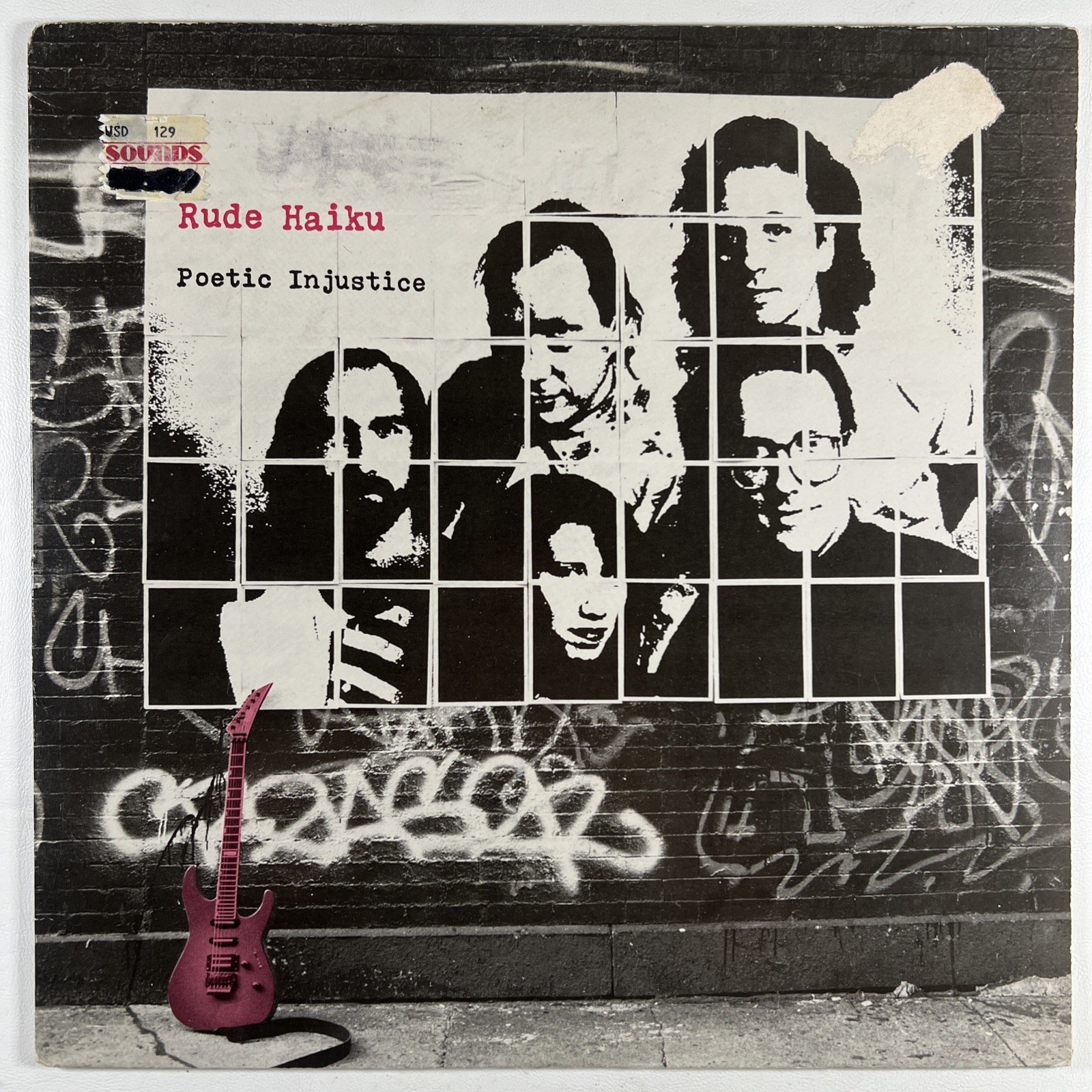 Rude Haiku “Poetic Injustice” LP/Revenge Records (NM) 1989 Alternative Rock