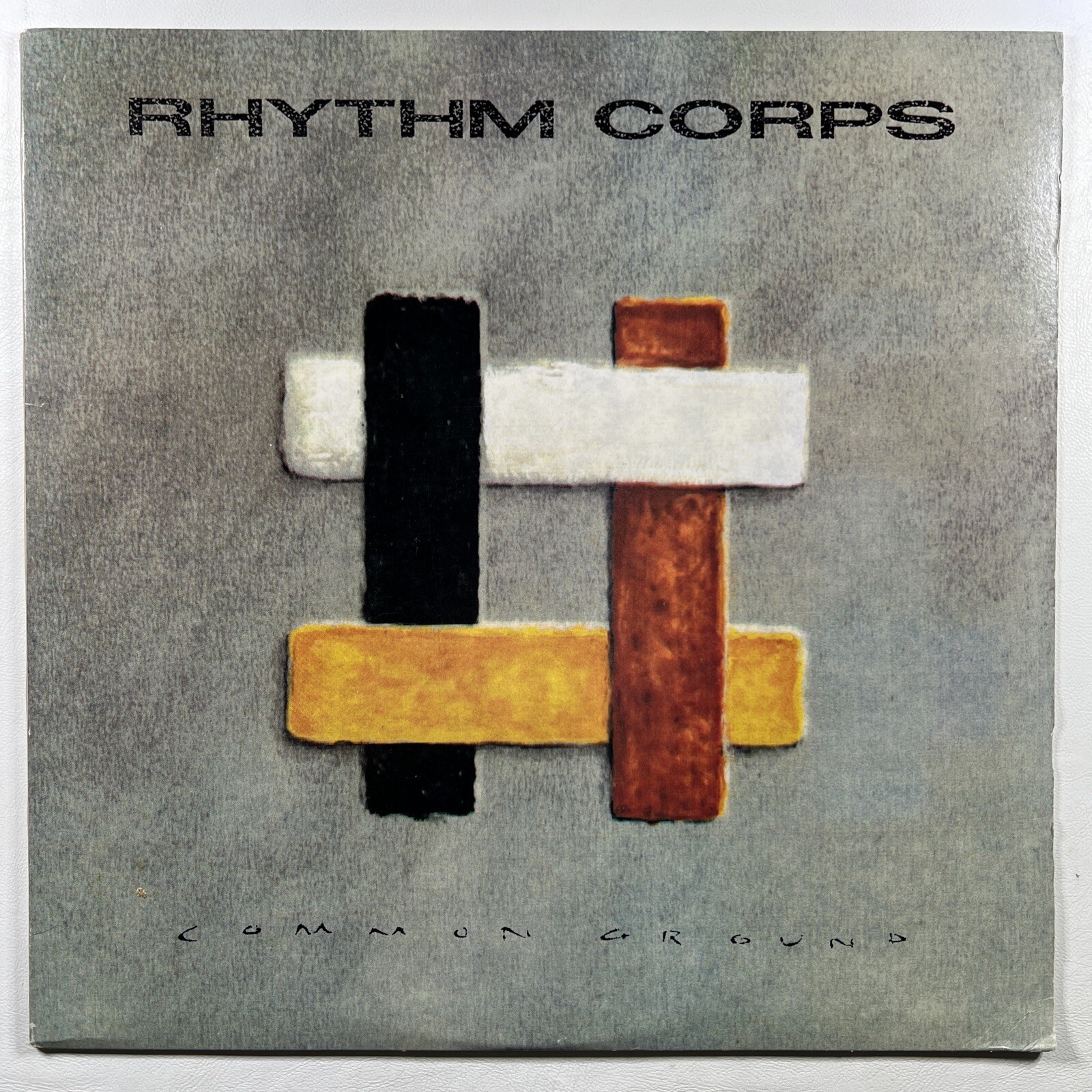 Rhytm Corps “Common Ground” LP/Pasha BFZ 44159 (EX) Promo 1988