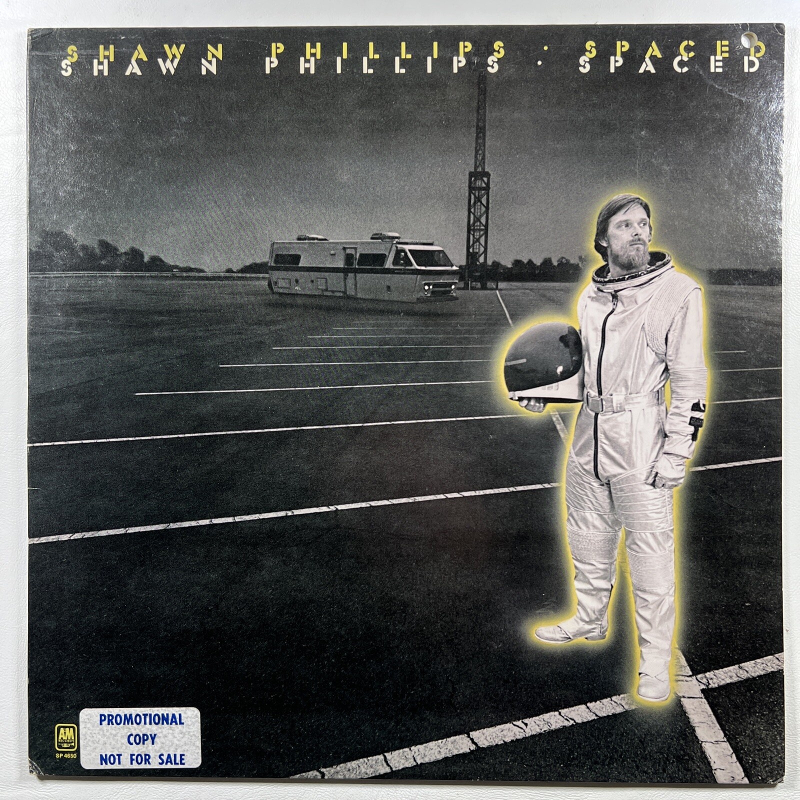 Shawn Phillips “Spaced” LP/A&M Records SP-4650 (EX) White Label Promo 1977