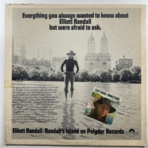 Elliott Randall “Randall's Island” LP/Polydor 24-4044 (EX) 1970