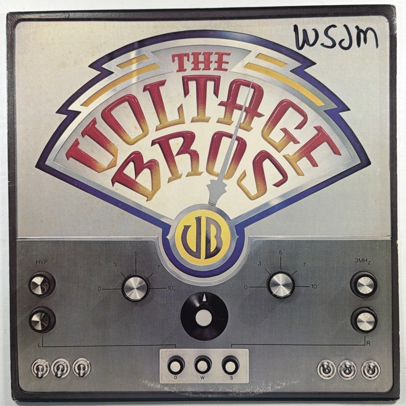 The Voltage Bros - Self Titled LP Lifelong JZ35042 EX White Promo 1978 Funk Soul