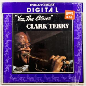 Clark Terry “Yes The Blues” LP/Pablo Today 231-2127 (EX) Red Vinyl 1981 Shrink