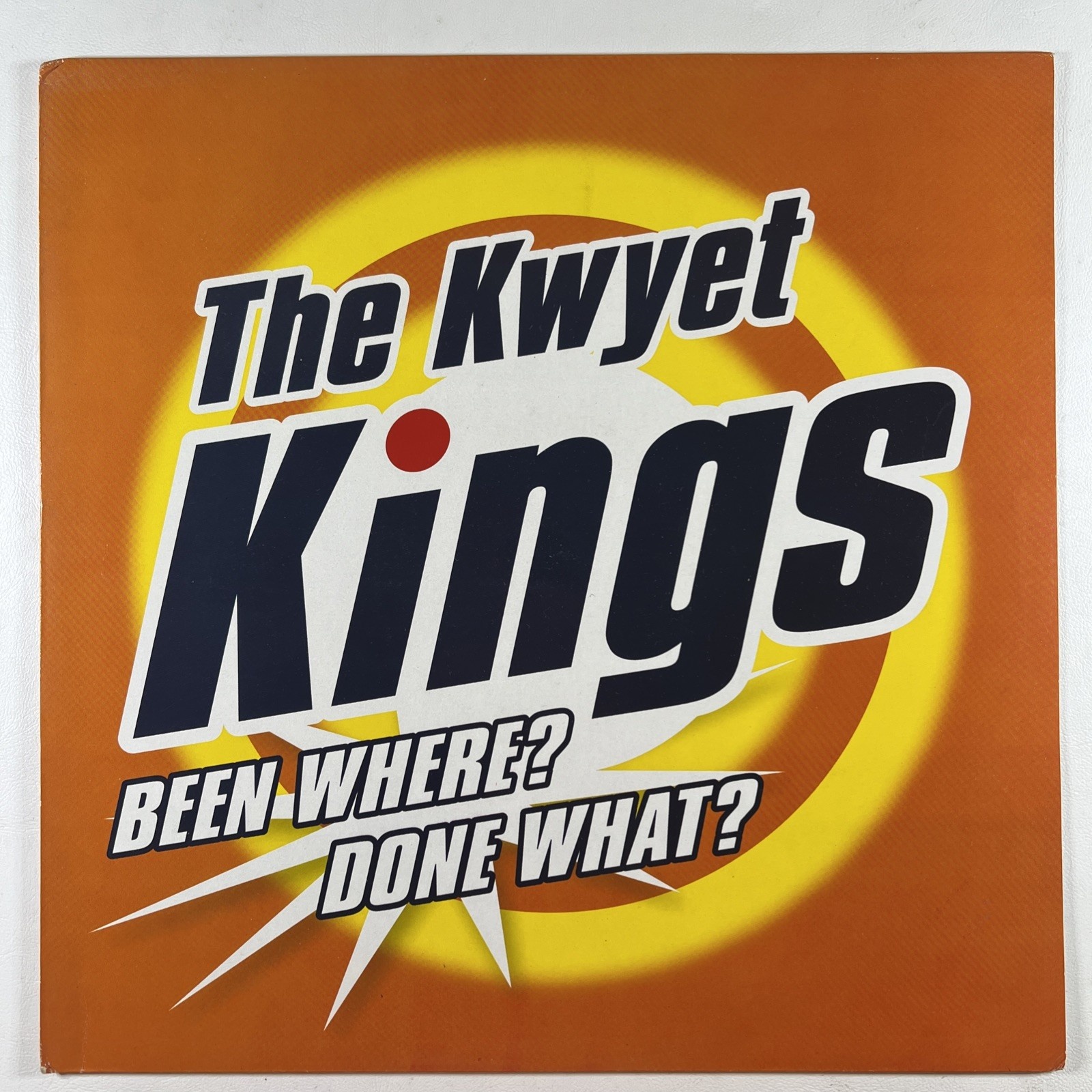 The Kwyet Kings “Been Where? Done What?” LP/Screaming Apple (EX) 1998 Germany