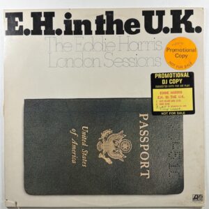 Eddie Harris - E.H. in the U.K. LP Atlantic SD 1647 EX Promo 1974 Jazz Fusion