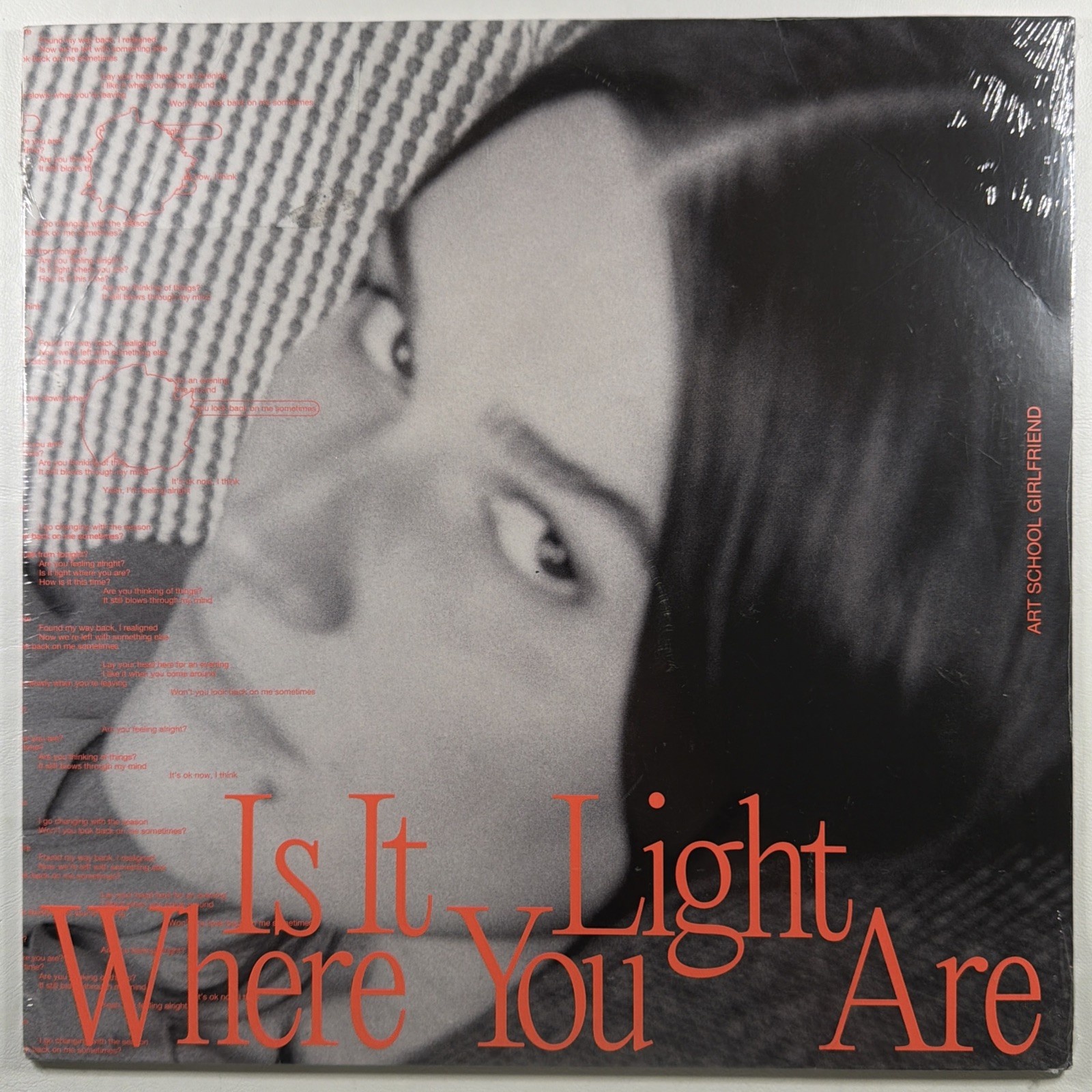 Art School Girlfriend - Is It Light Where You Are LP Wolf Tone ASG001 Sealed UK