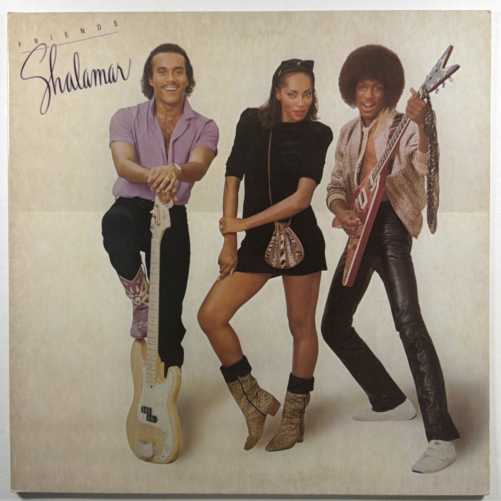 Shalamar - Friends LP Solar Records S-28 1982 Funk Soul Disco Gatefold