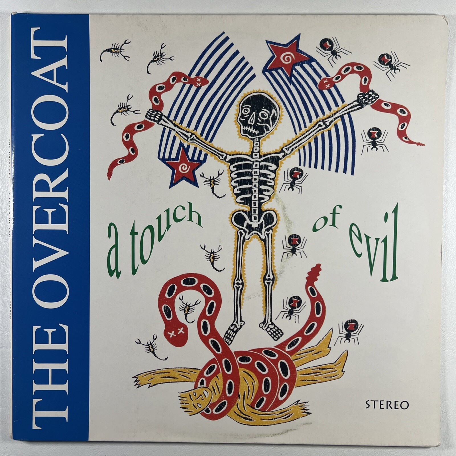 The Overcoat “A Touch Of Evil” LP/Music Maniac MMLP 046 (EX) 1993 Germany Gate