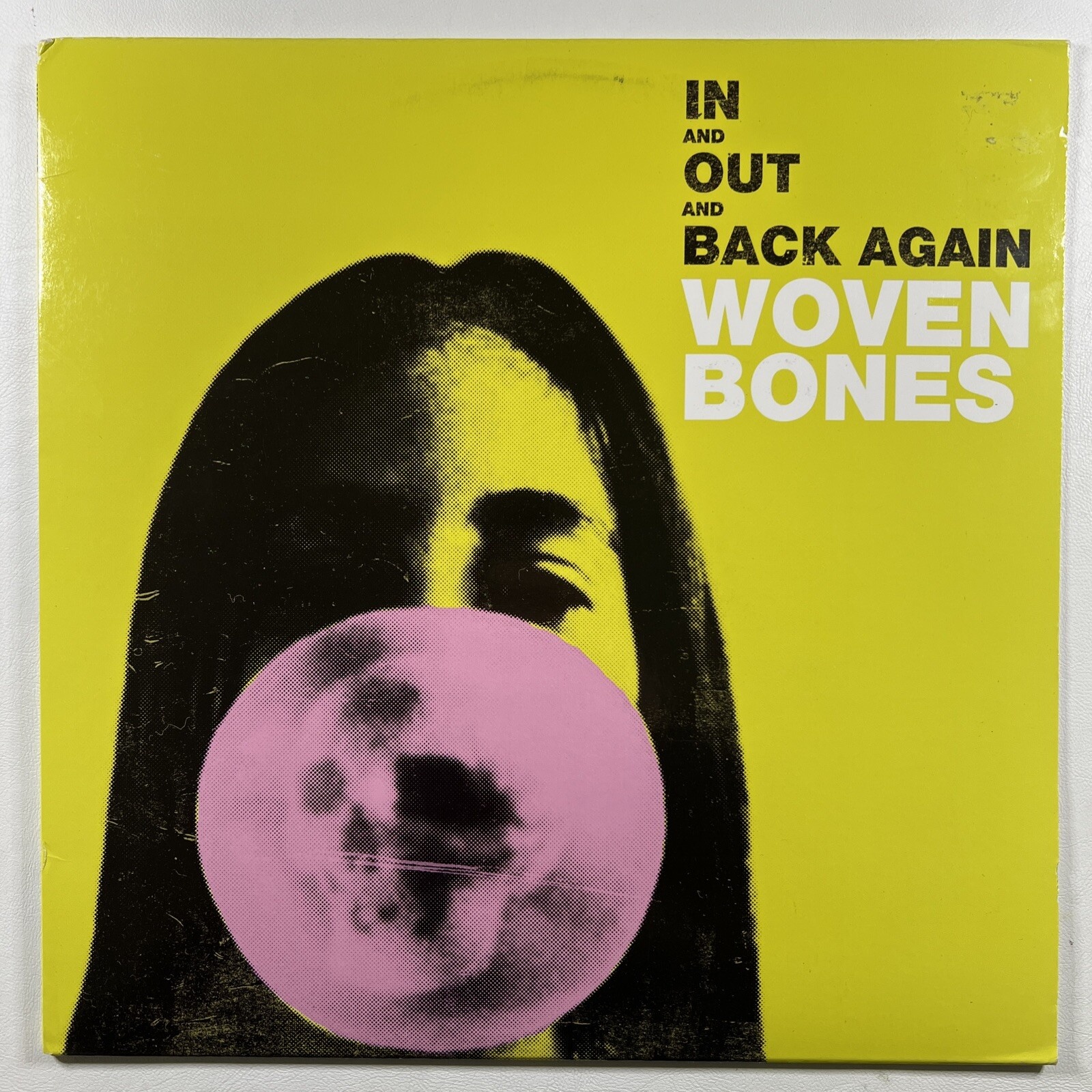 Woven Bones “In And Out And Back Again” LP/Hozac HZR-055 (EX) Lim Ed. Clear 2010