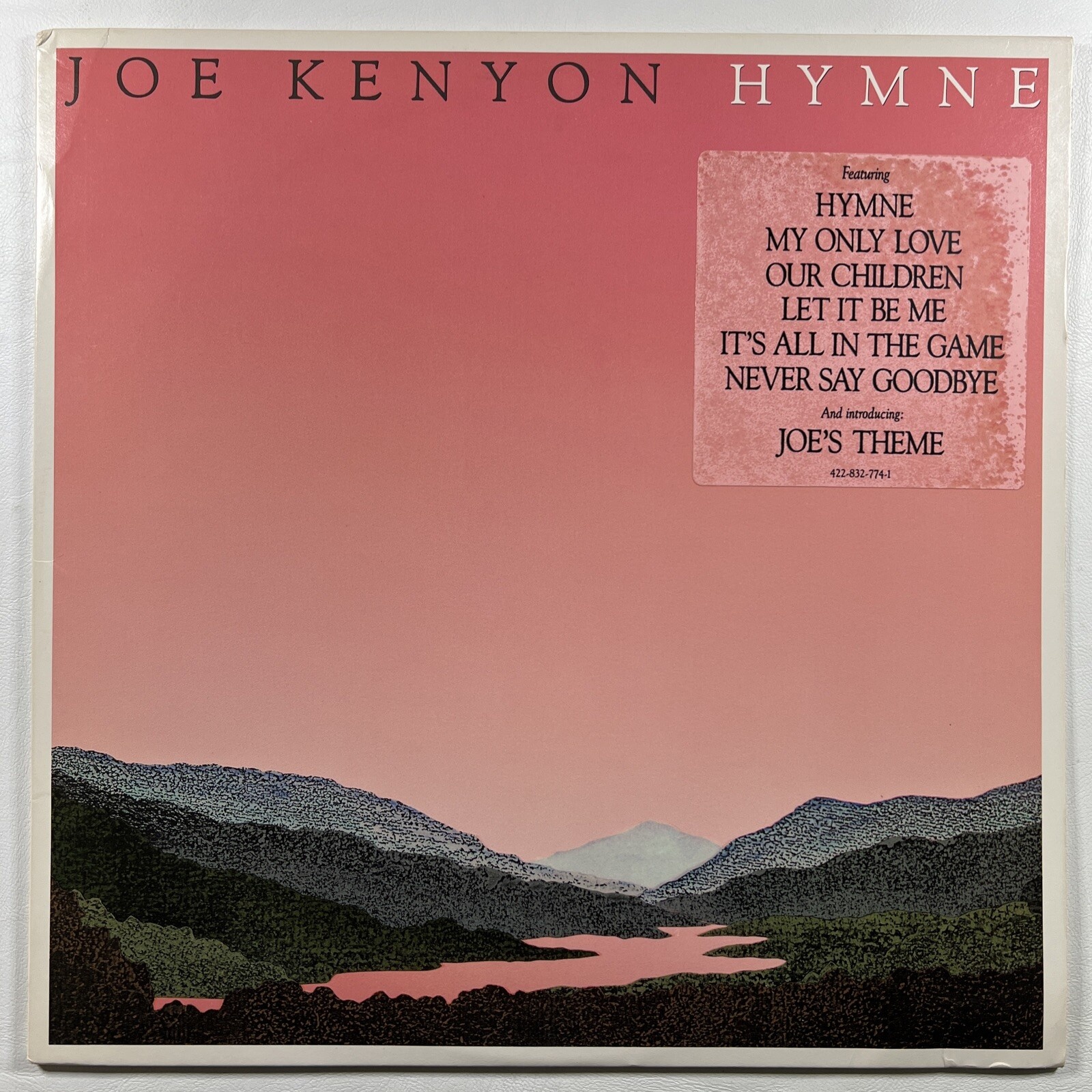 Joe Kenyon Hymne” LP/Mercury 422-832-774-1 (EX) Hype Sticker Promo 1987