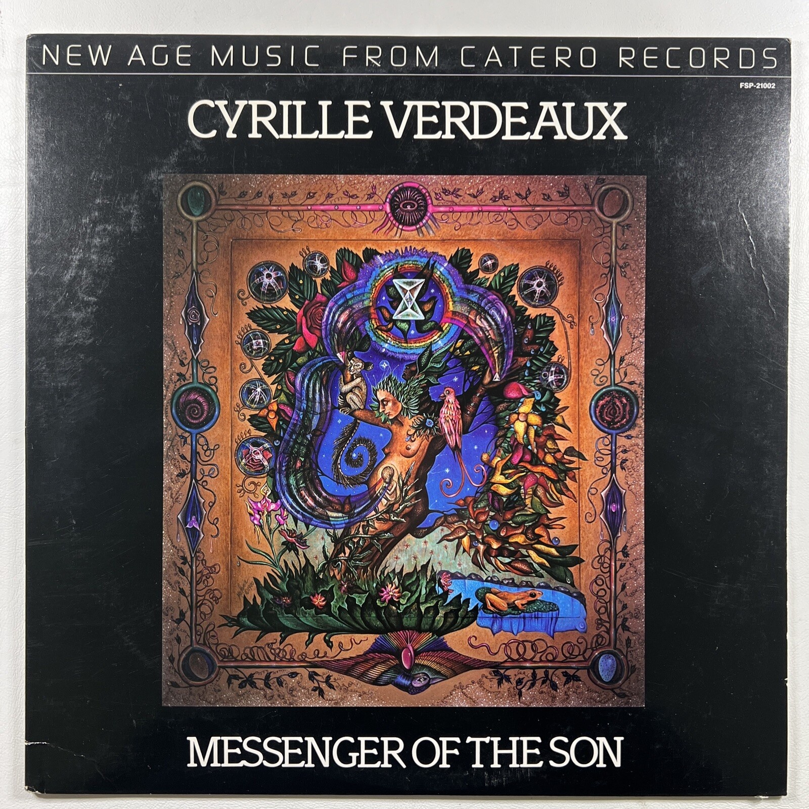 Cyrille Verdeaux “Messenger of the Son” LP/Catero Records FAP-21002 (NM) 1984