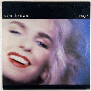 Sam Brown “Stop!” LP/A&M Records SP-5159 (EX) 1988 Pop Rock