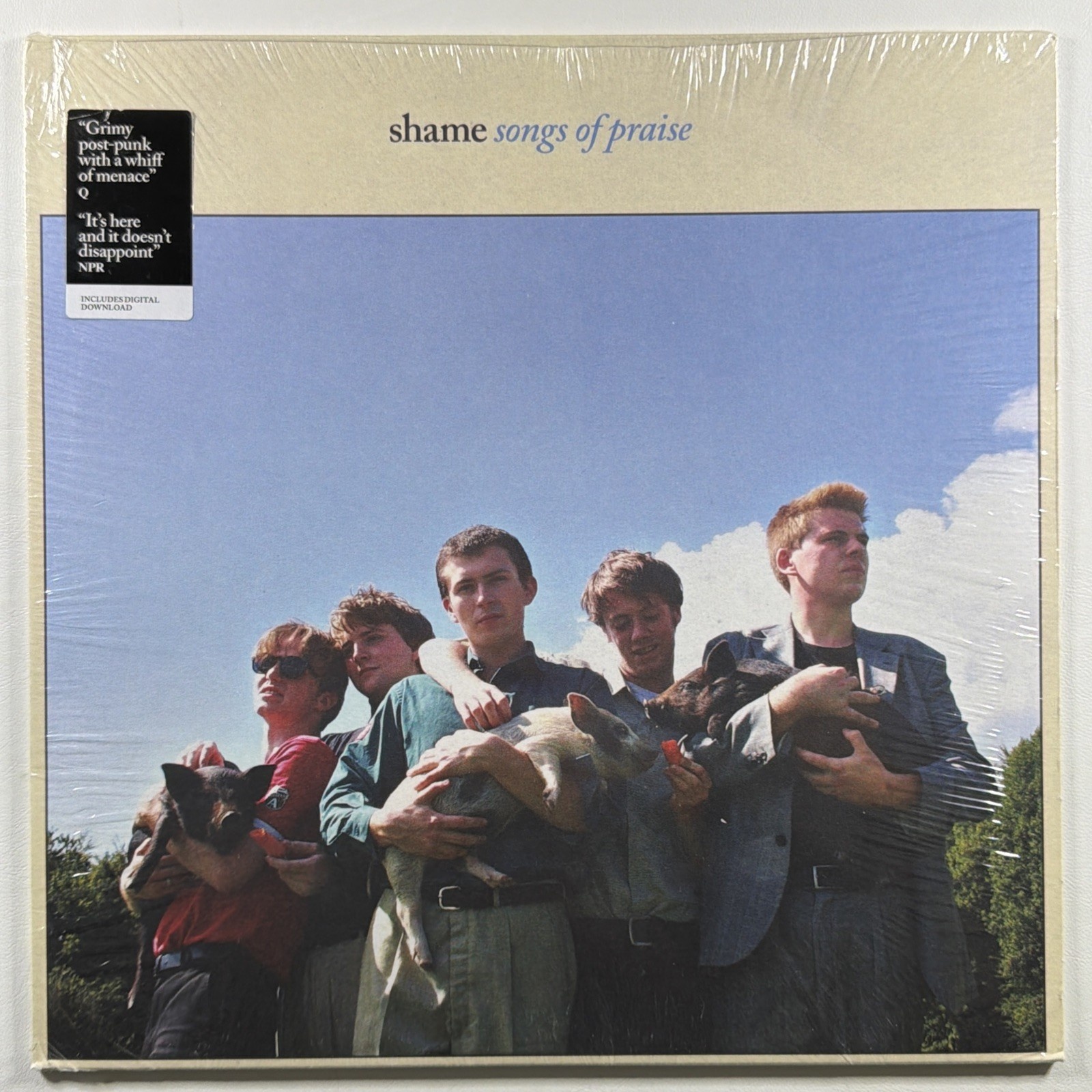 Shame - Songs of Praise LP Dead Oceans DOC144 Sealed 2018 Hype Czech