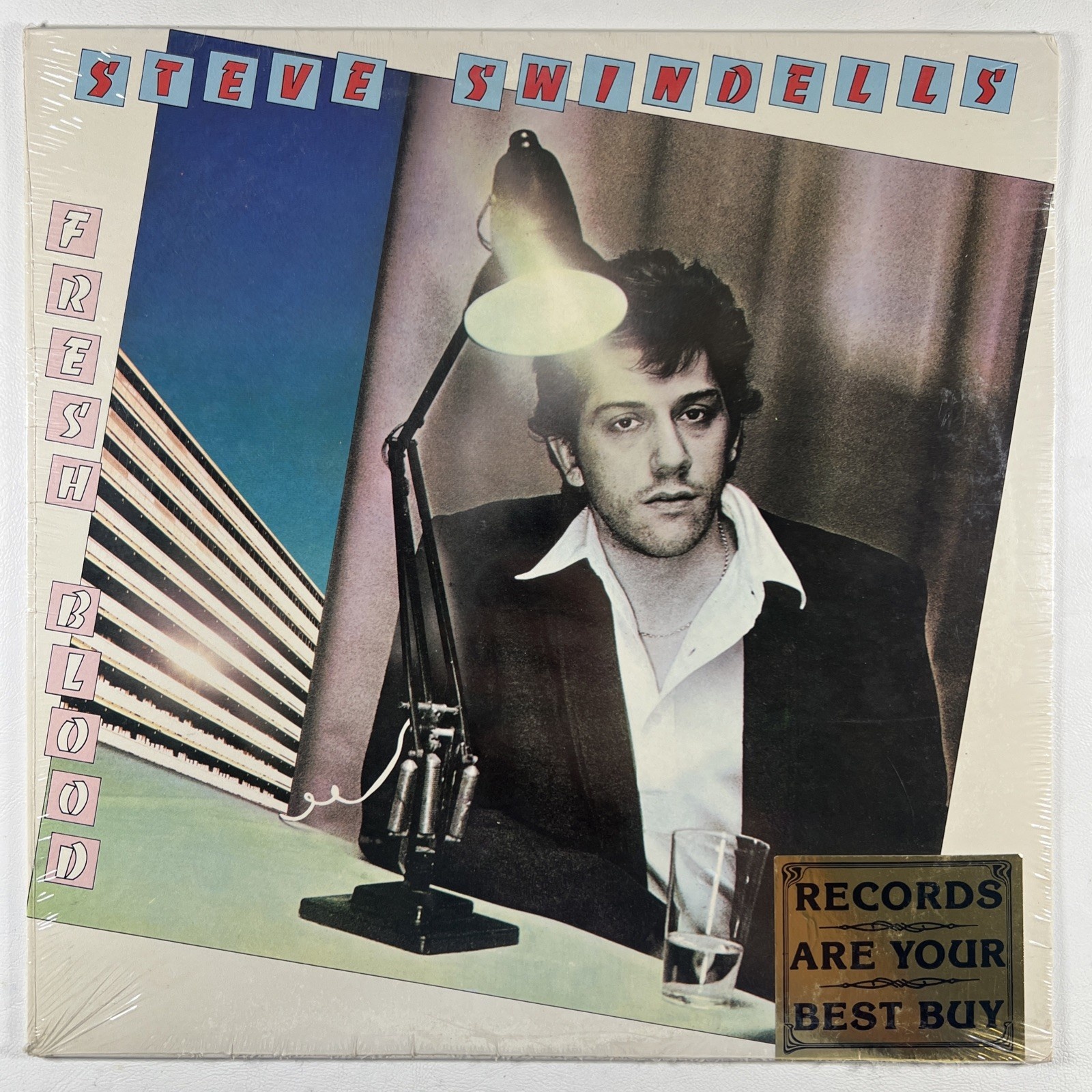 Steve Swindells ”Fresh Blood” LP/Atco SD 38-128 (Sealed) 1980