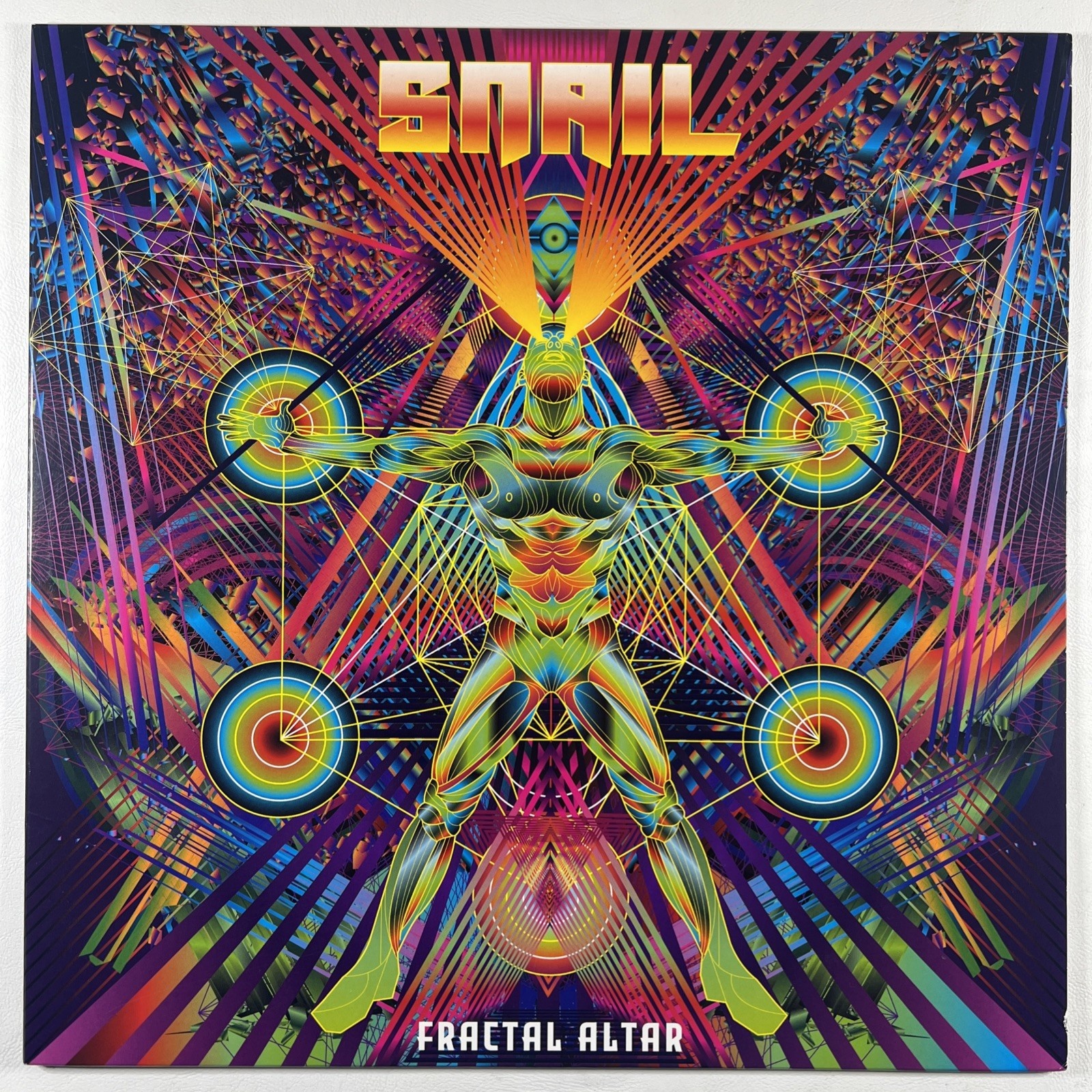 Snail “Fractal Altar” LP/Argonauta REX221LP (NM) Blue Splatter 2021 Insert