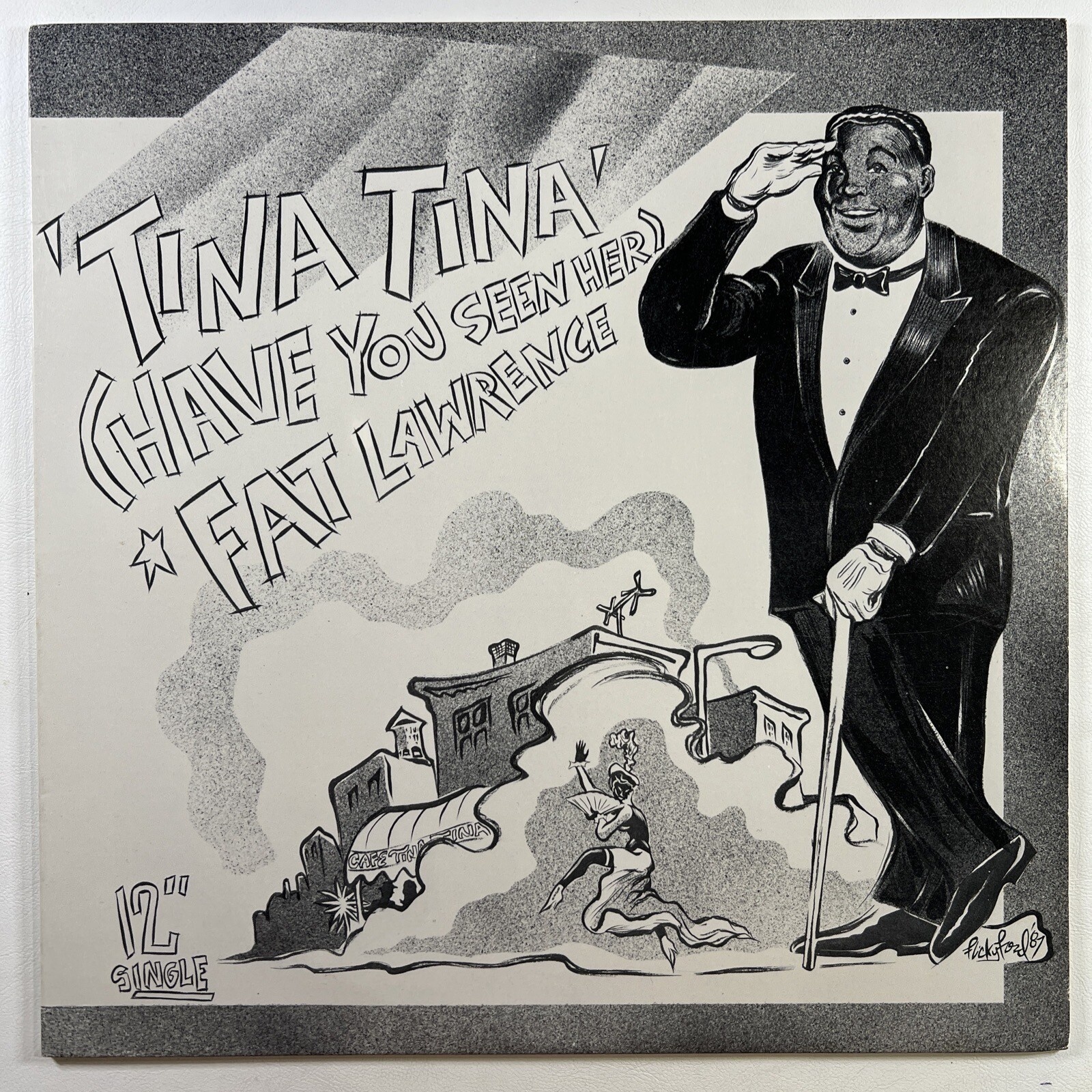 Fat Lawrence “‘Tina Tina’ (Have You Seen Her)” 12” LP Single Fourth Floor (EX)