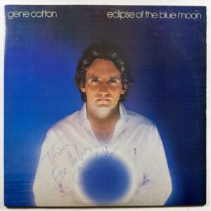 Gene Cotton- Eclipse of the Blue Moon LP Knoll KA1001 NM Insert Autograph 1981