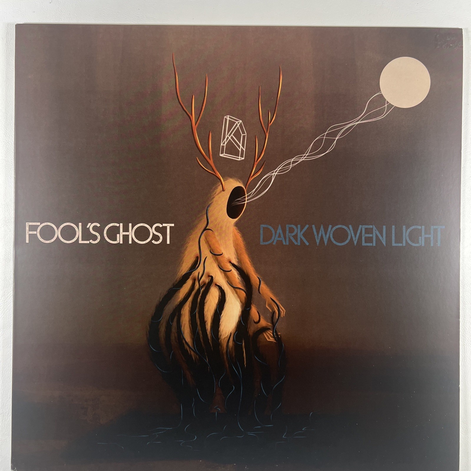 Fool's Ghost - Dark Woven Light LP Prosthetic PROS104231 NM 2020 Red Grey Swirl