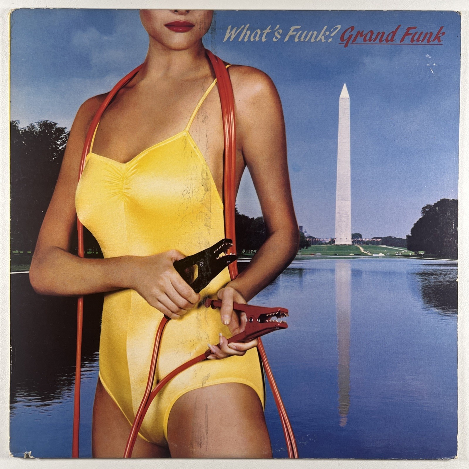 Grand Funk Railroad - What s Funk LP Full Moon 1-23750 EX 1983 Hard Rock