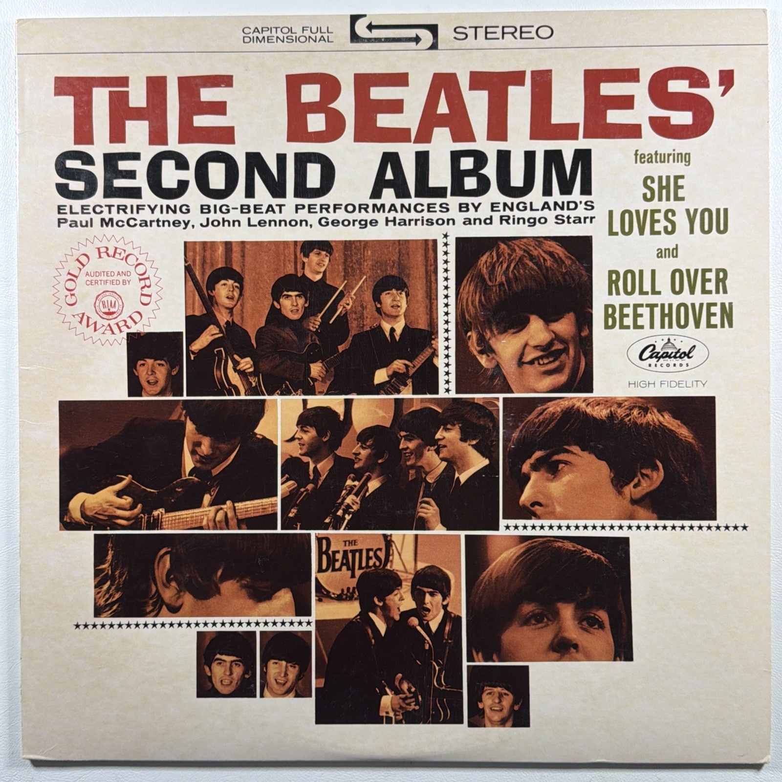The Beatles’ - Second Album LP Capitol ST-2080 NM 1978 Reissue She Loves You