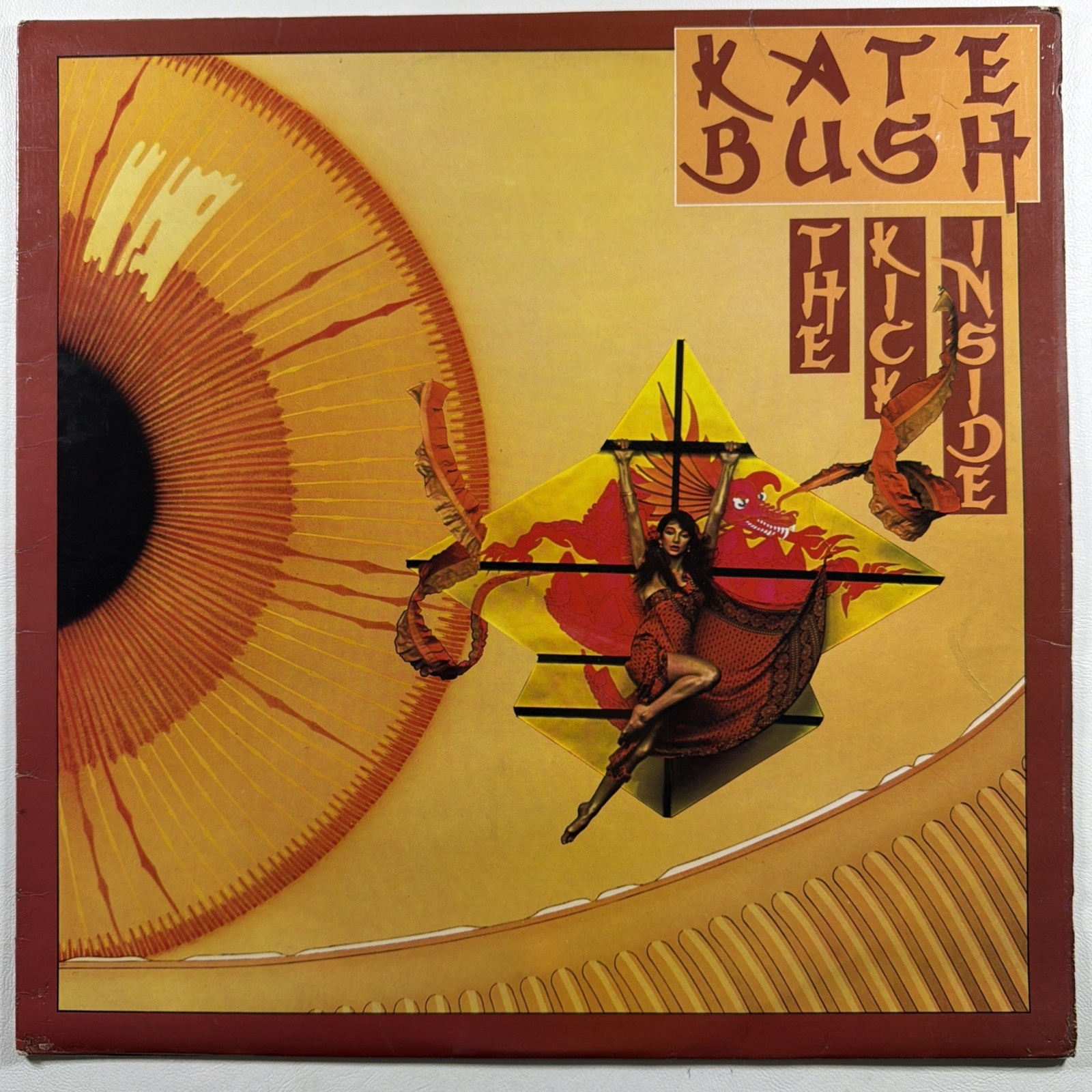 Kate Bush - The Kick Inside LP EMI Records EMC 3223 VG+ 1978 UK Wuthering Height
