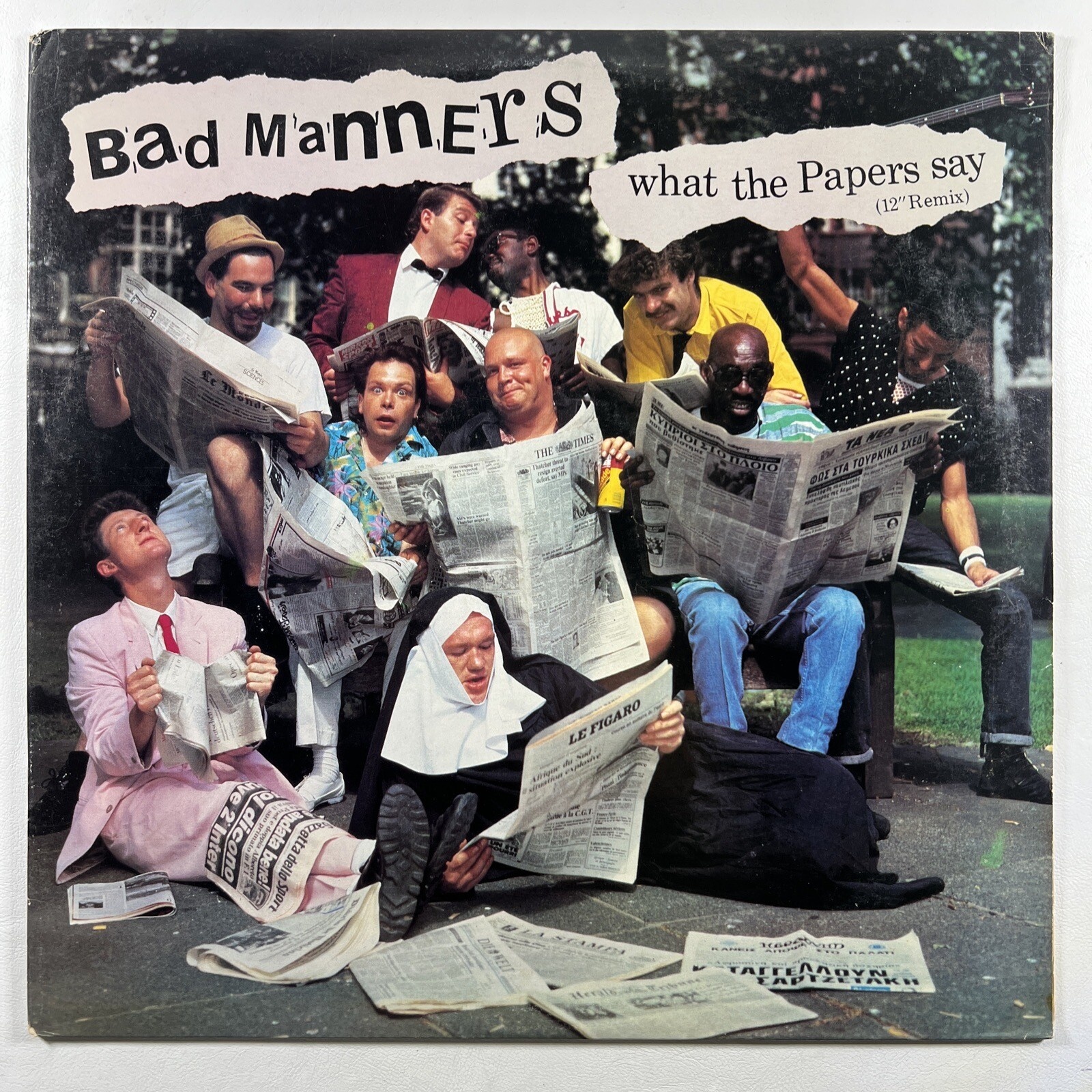 Bad Manners “What The Papers Say” LP/Portrait 05274 Maxi-Single (EX) Promo 1986