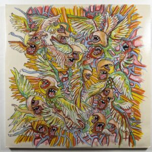 Of Montreal - Paralytic Stalks 2LP Polyvinyl PRC-233 EX Gate Yellow Insert
