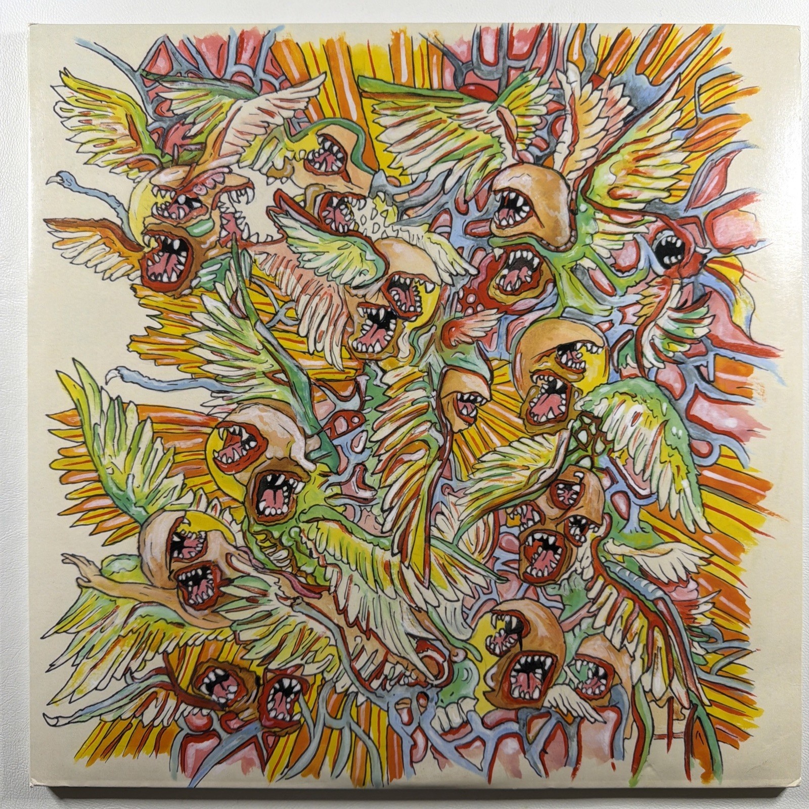 Of Montreal - Paralytic Stalks 2LP Polyvinyl PRC-233 EX Gate Yellow Insert
