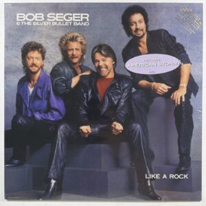 Bob Seger - Like A Rock LP Capitol PT-12398 Sealed Promo Hype Sticker 1986