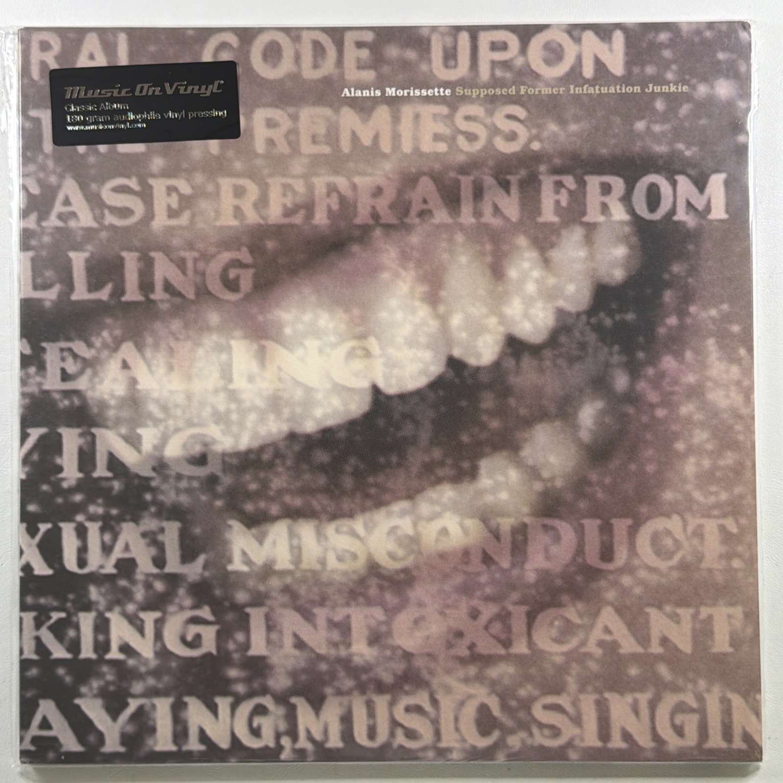 Alanis Morissette - Supposed Former Infatuation Junkie 2LP MOVLP1140 Sealed 2014
