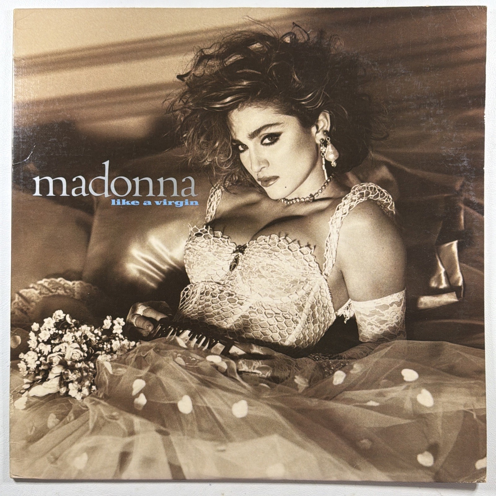 Madonna - Like A Virgin LP Sire 1-25157 NM 1984 Material Girl Angel