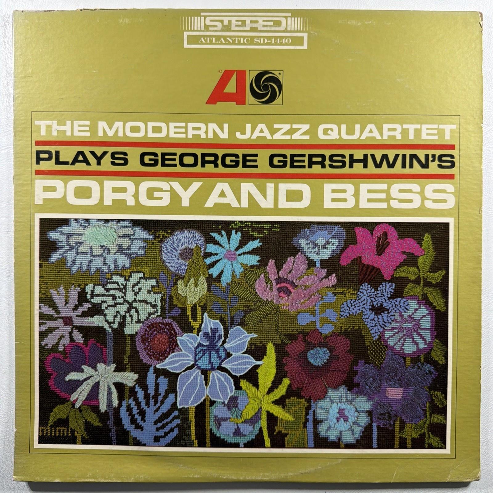 Modern Jazz Quarter - Porgy And Bess LP Atlantic SD-1440 VG+ 1966 Reissue