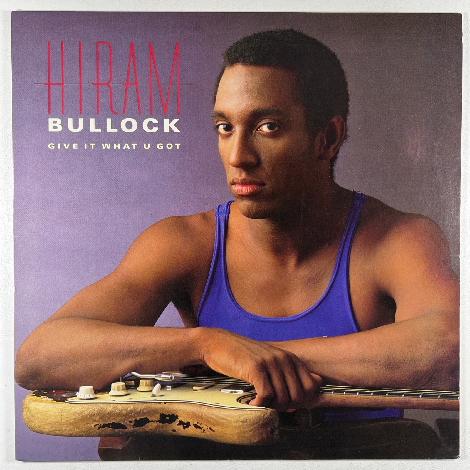 Hiram Bullock “Give It What U Got” LP/Atlantic Jazz (NM) 1987