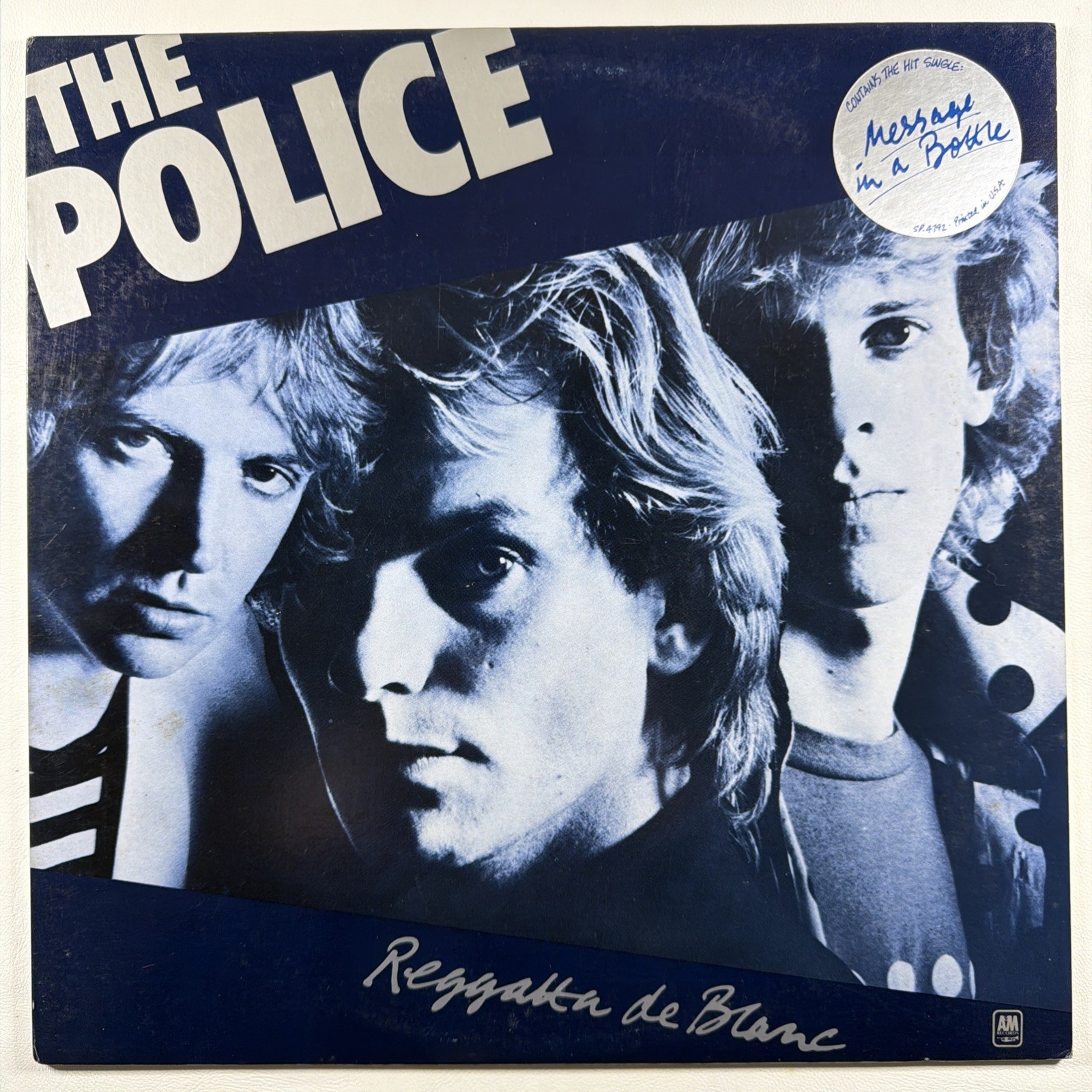 The Police - Reggatta De Blanc LP A&M Records SP-4792 NM 1979 PROMO Hype