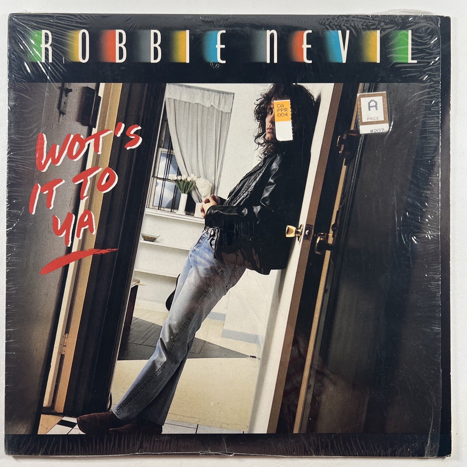 Robbie Nevil “Wot's It To Ya” LP/12” Single Manhattan V56656 (VG+) 1986