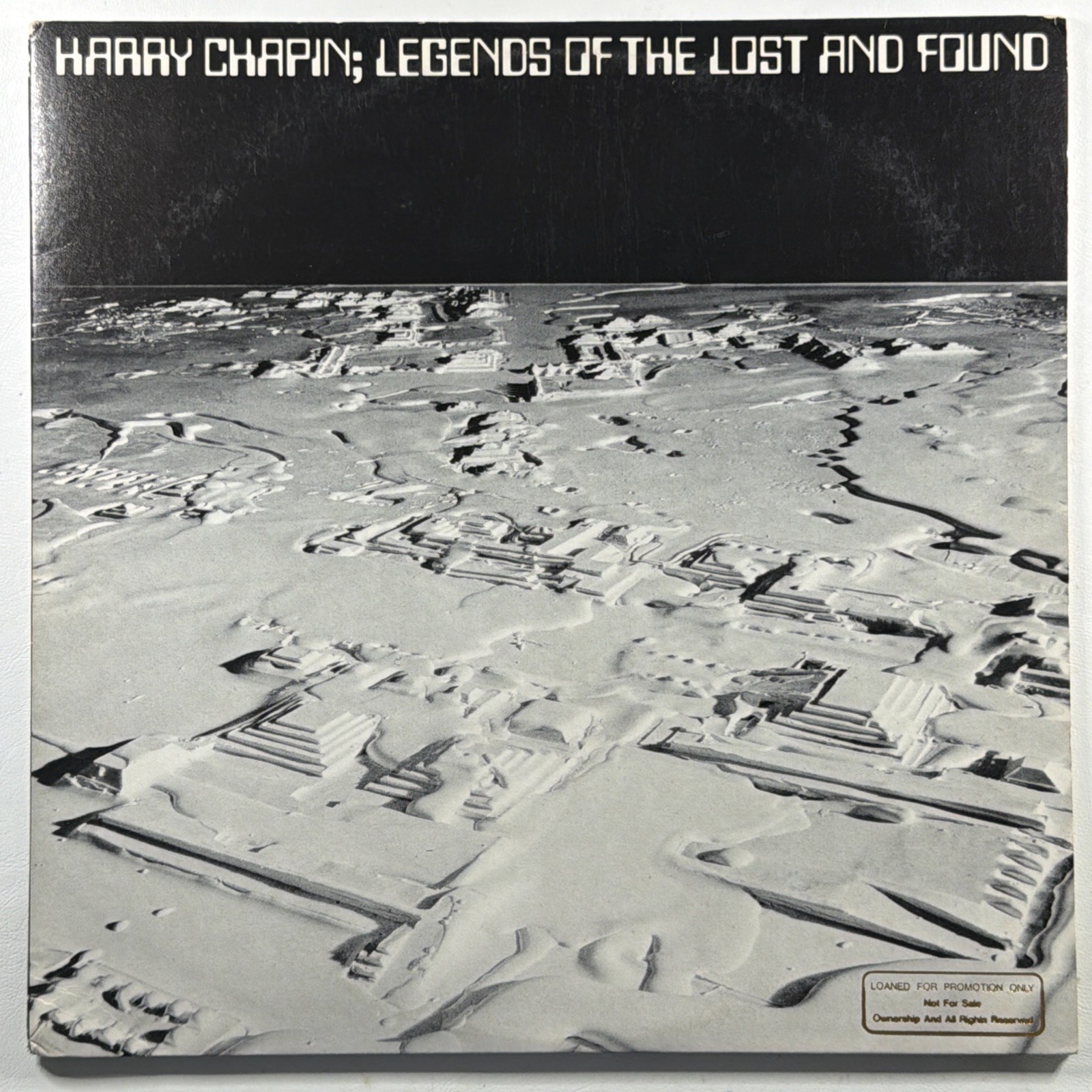 Harry Chapin - Legends Of The Lost And Found 2LP Elektra NM White Promo 1979