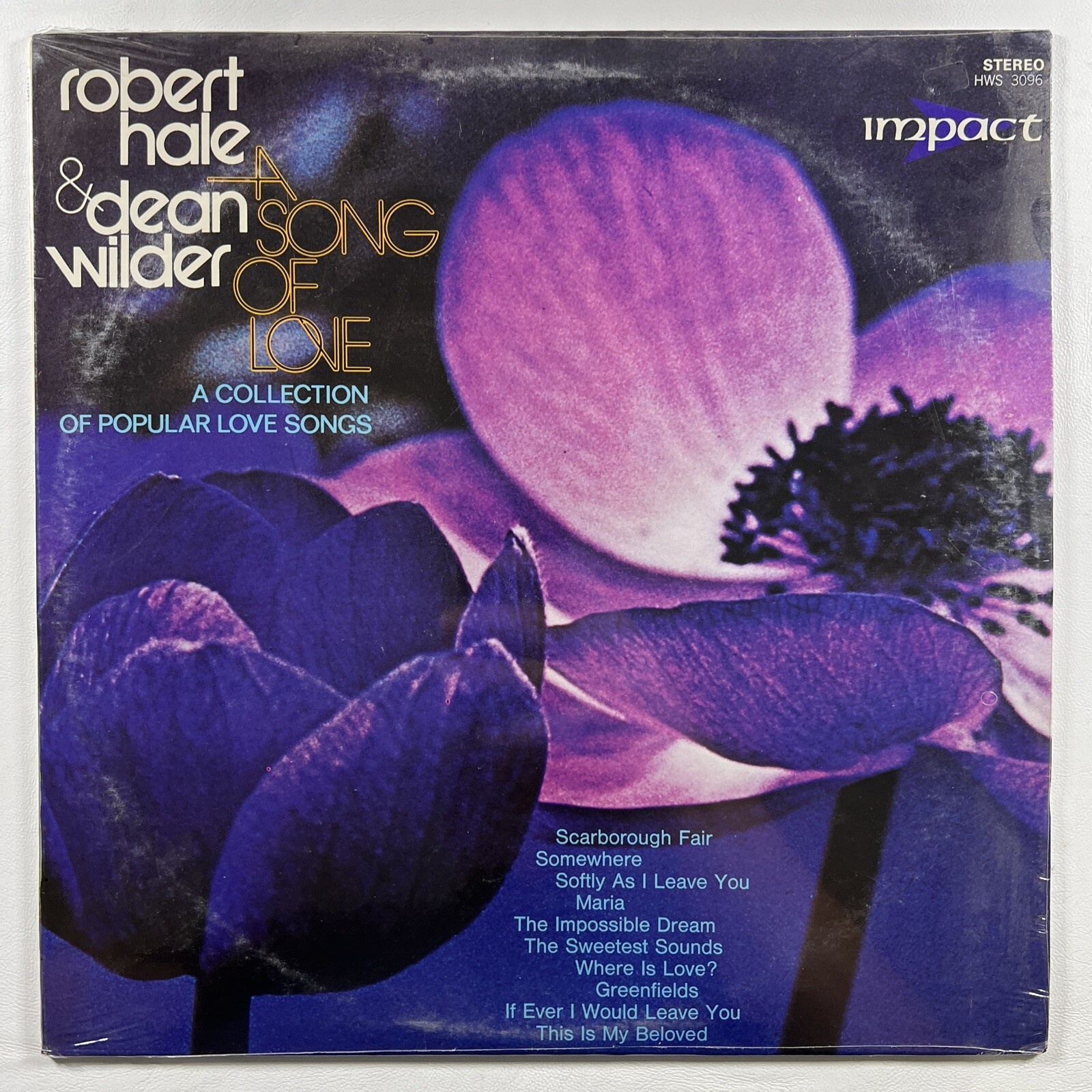 Robert Hale & Dean Wilder “A Song of Love” LP/Impact Records HWS 3096 (Sealed)