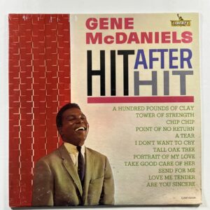 Gene McDaniels “Hit After Hit” LP/Liberty LRP 3258 (Sealed) 1962 Mono