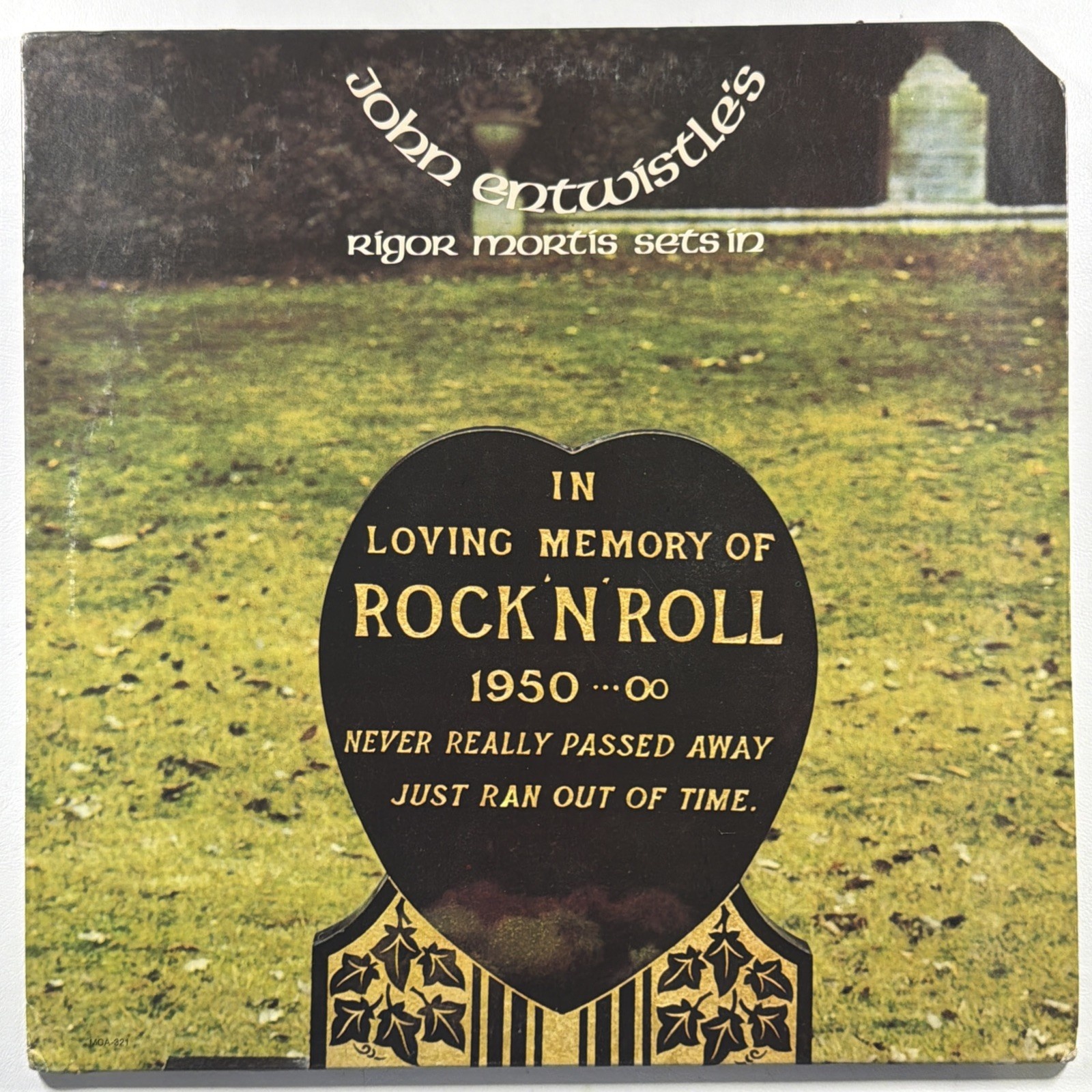 John Entwistle - Rigor Mortis Sets In Track Records MCA-321 EX 1973 Promo Gate