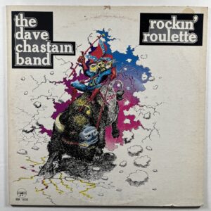 The Dave Chastain Band “Rockin’ Roulette” LP/Rumble RR1003 (EX) 1980 Insert