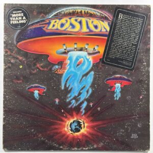 Boston - Self Titled LP EPIC PE-34188 VG+ Orange Label 1976 More Than A Feeling