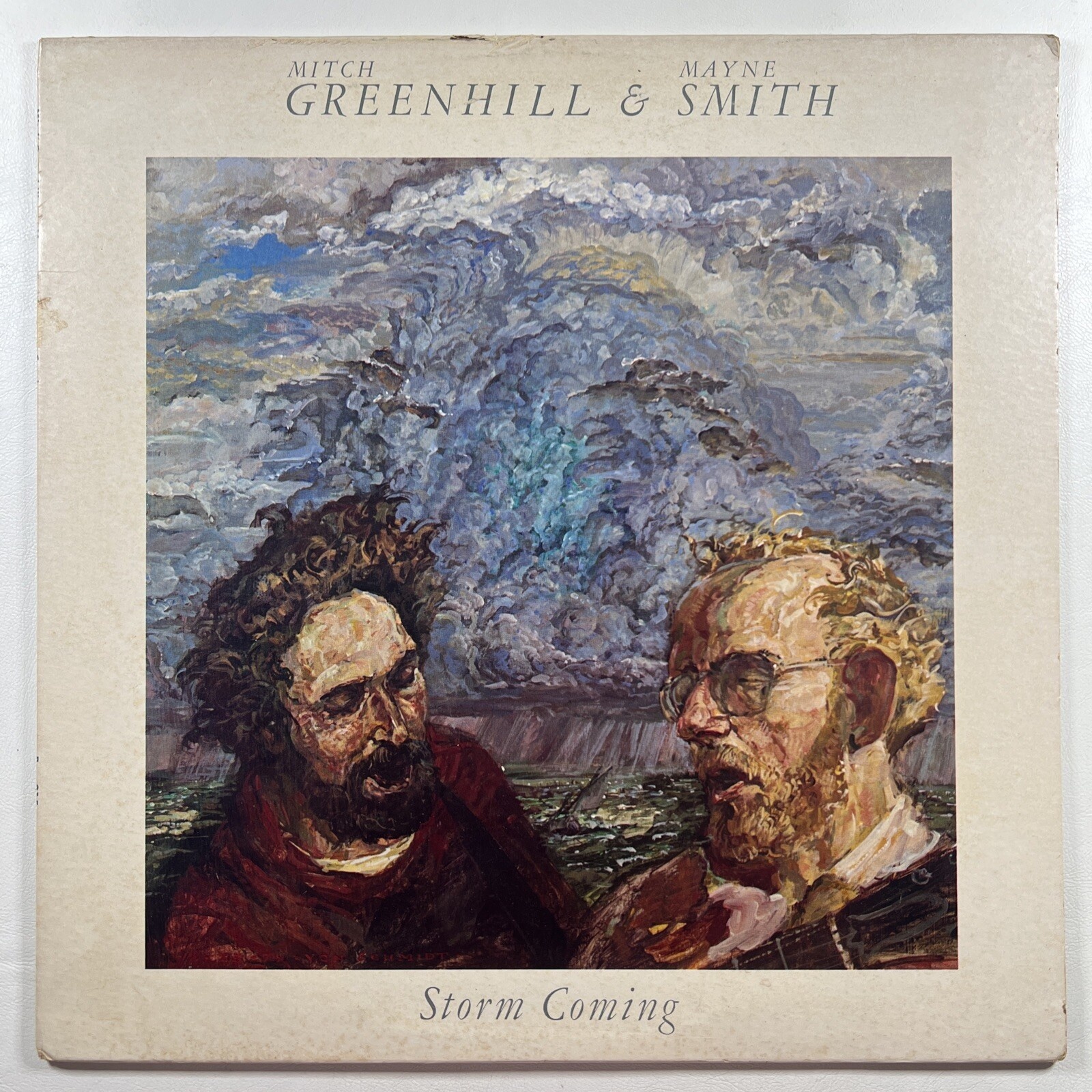 Mitch Greenhill & Mayne Smith “Storm Coming” LP/Bay (EX) Taj Mahal/Doc Watson
