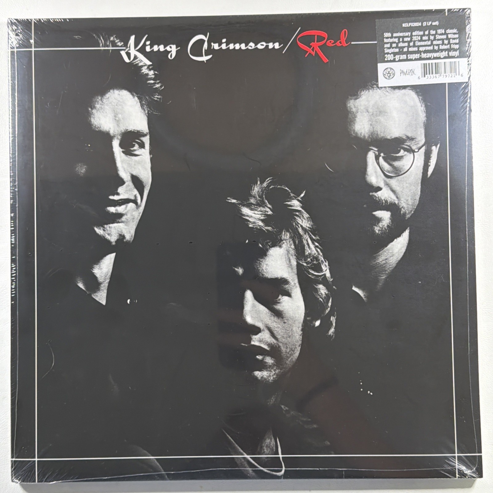 King Crimson - Red 50th Anniversary 2LP Panegyric Sealed 2024 Reissue 200g