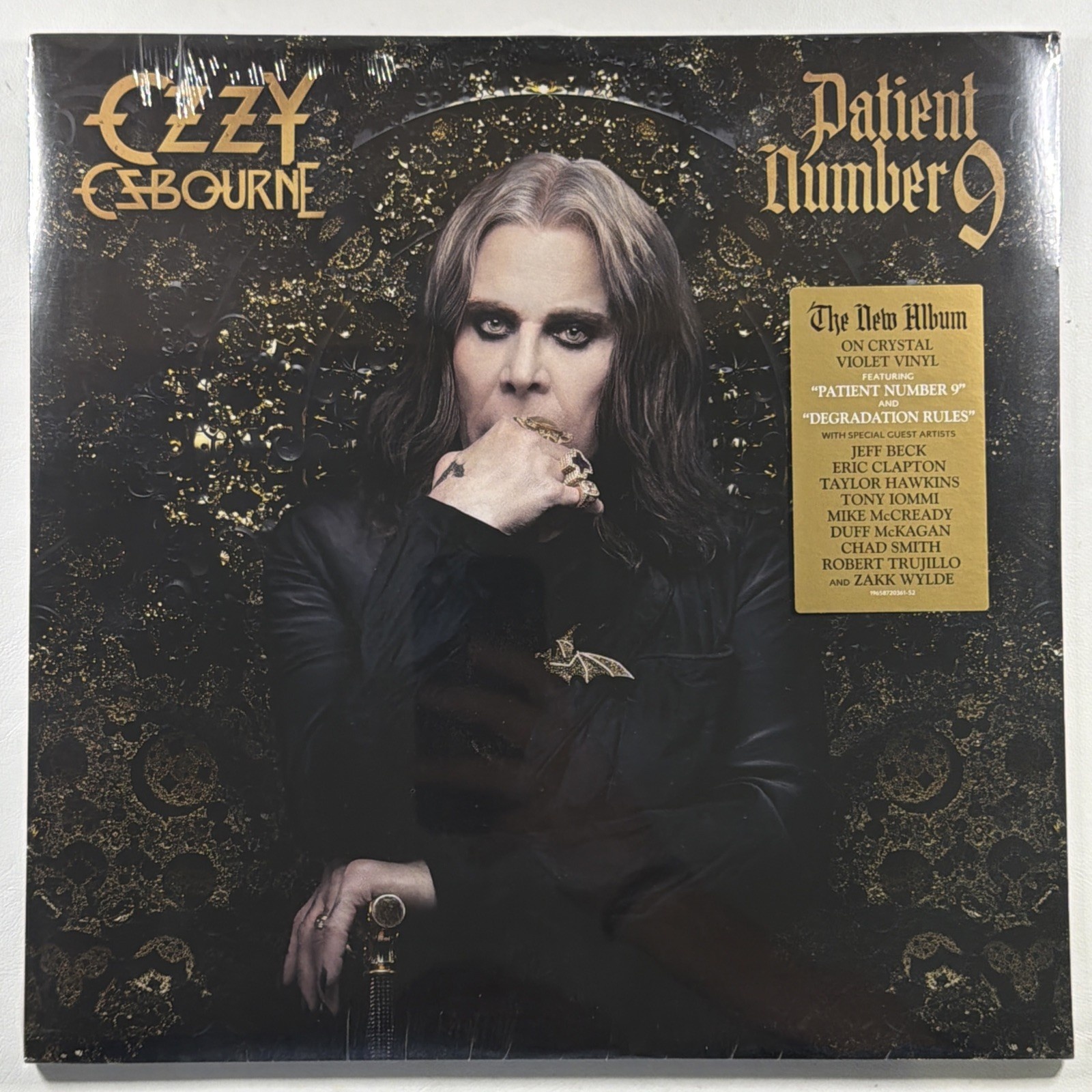 Ozzy Osbourne - Patient Number 9 2LP Epic Sealed Ltd Ed Crystal Violet 2022