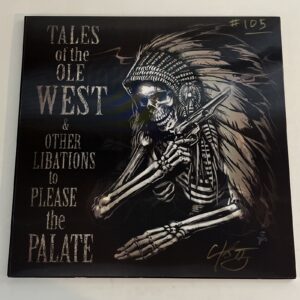 C.J. Garton - Tales Of the Old West & Other Libations 2LP GBar NM Autograph #Rd