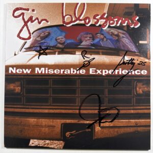 Gin Blossoms - New Miserable Experience LP A&M Records NM 2025 Red Autographed