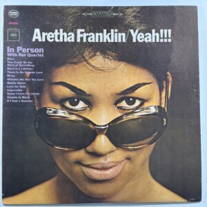 Aretha Franklin - Yeah!!! LP Columbia CS 9151 VG+ 2-Eye 1969 Folk Soul