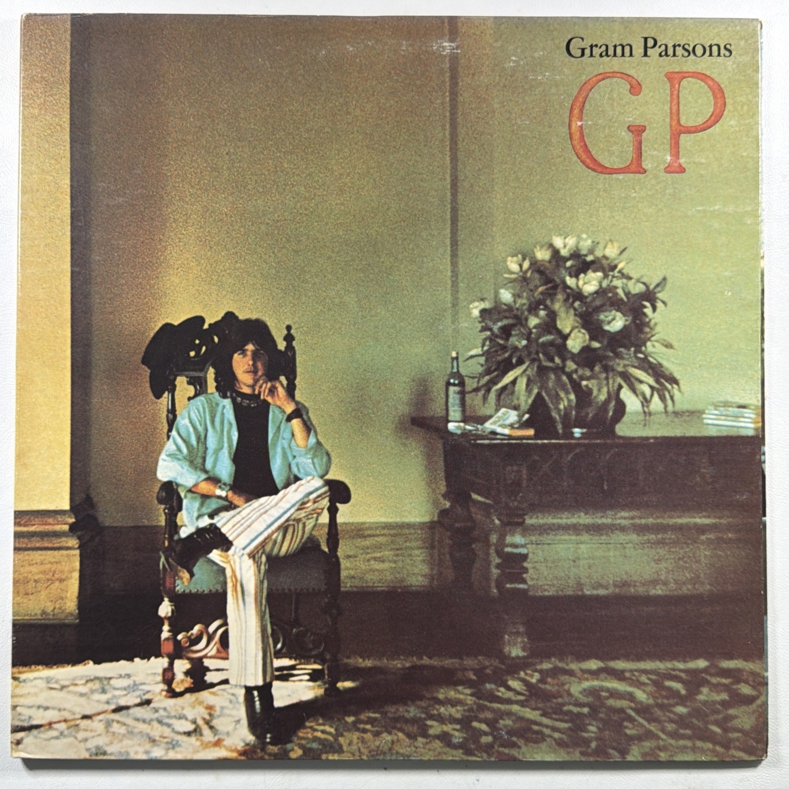 Gram Parsons - GP LP RepriSE Warner MS 2123 EX Promotional White Label 1973 Gate