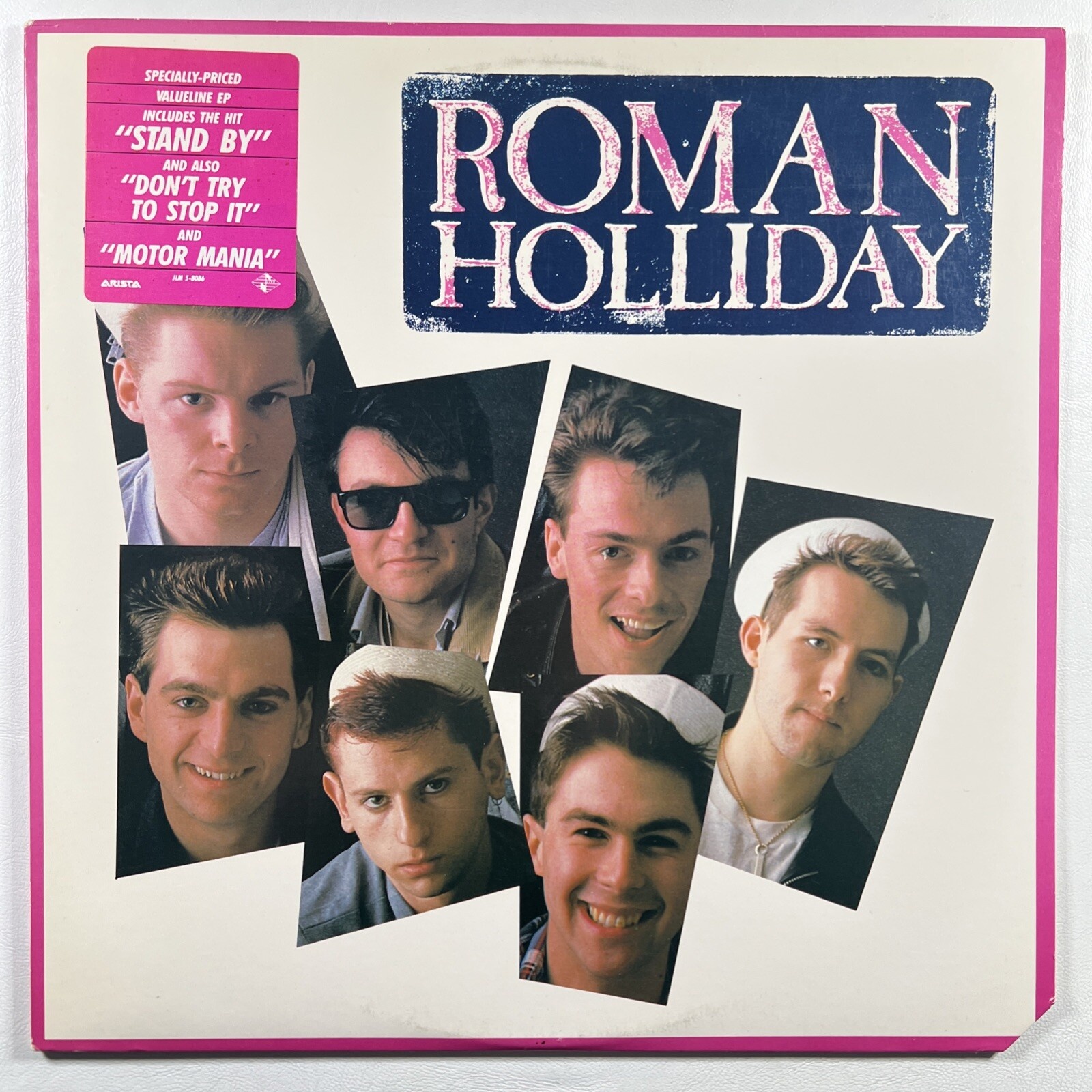 Roman Holliday ”Roman Holliday” Mini Album/JIVE JLM 5 8086 (NM) Promo 1983